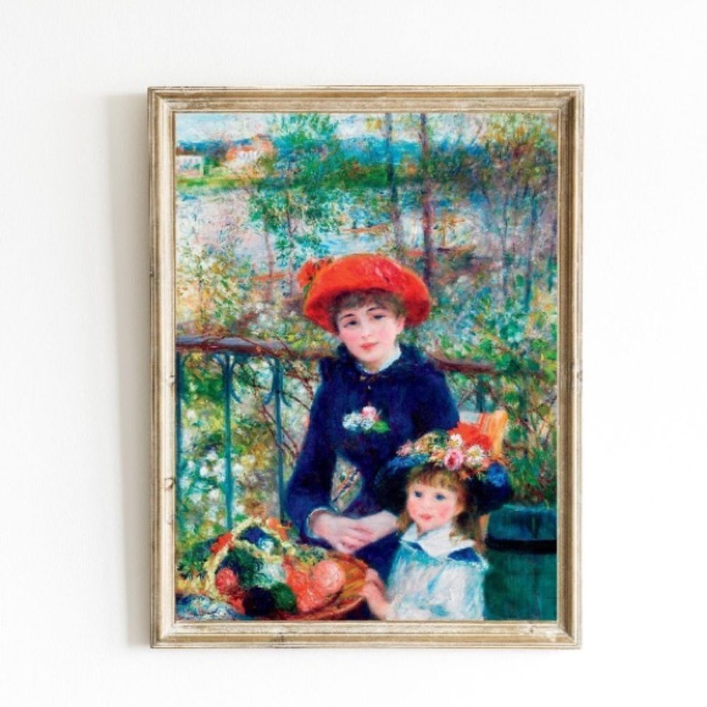 Renoir Two Sisters (on The Terrace) 1881 Print